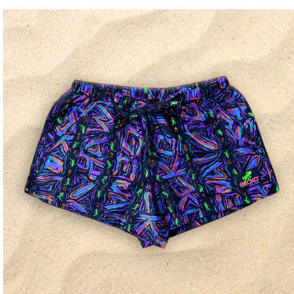Gecko Hawaii Multi Colored Beach Runners